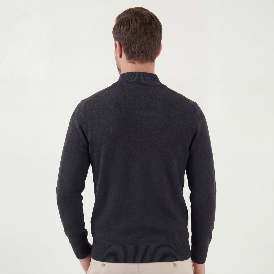 Henryk | Sweter Half Zip Everyday Knit
