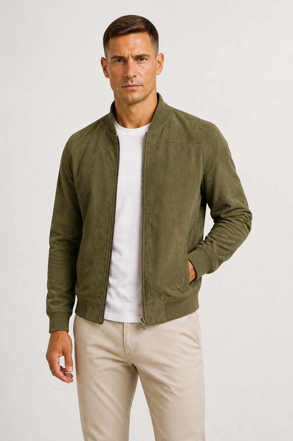 Witold | Bomberka Suede Urban Style