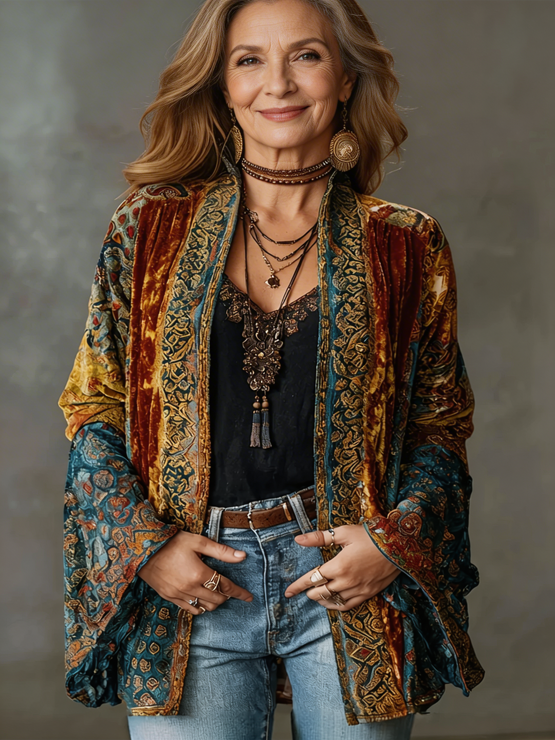 Halina | Kimono Boho Artistic Flow