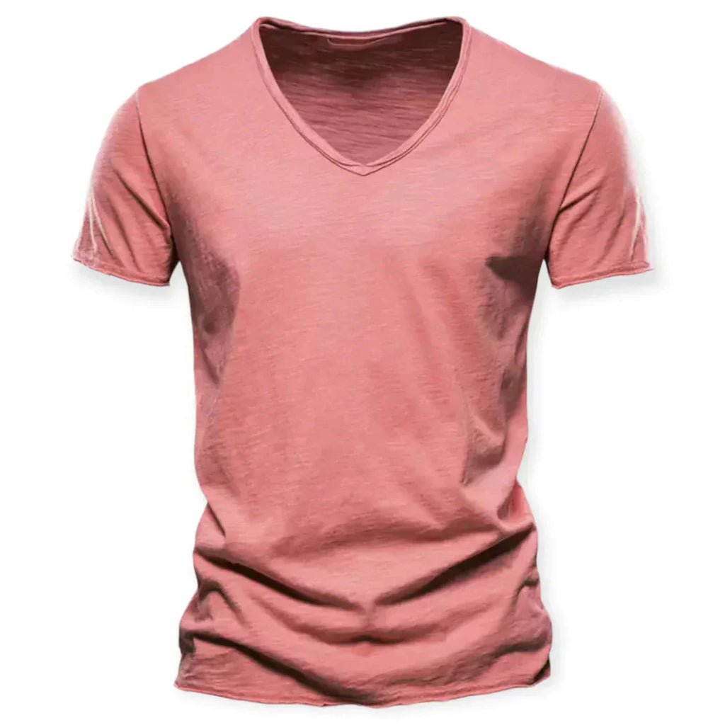 Noah T-shirt męski z dekoltem V