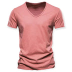 Noah T-shirt męski z dekoltem V