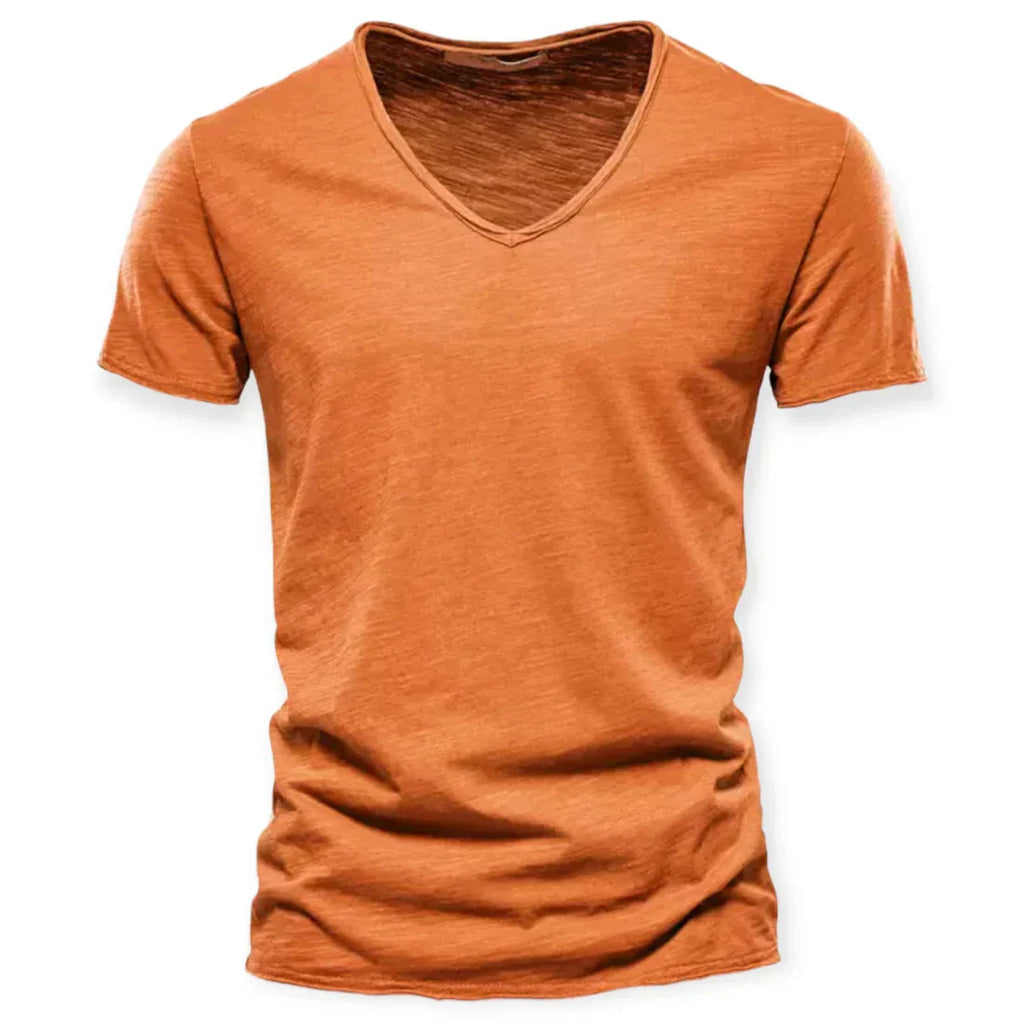 Noah T-shirt męski z dekoltem V