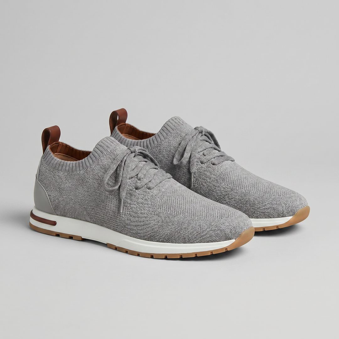 Damian | Lekkie Sneakersy Dzianinowe Active