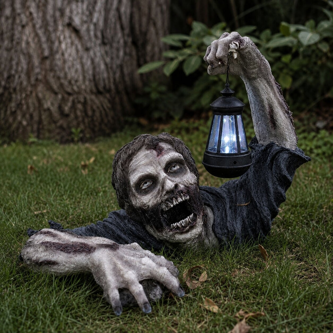 Ember | Pełzający zombie z latarnią LED