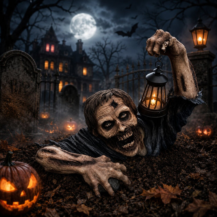 Ember | Pełzający zombie z latarnią LED