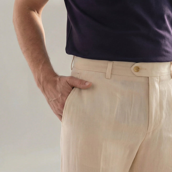 Cezary | Lniane Spodnie Summer Tailored