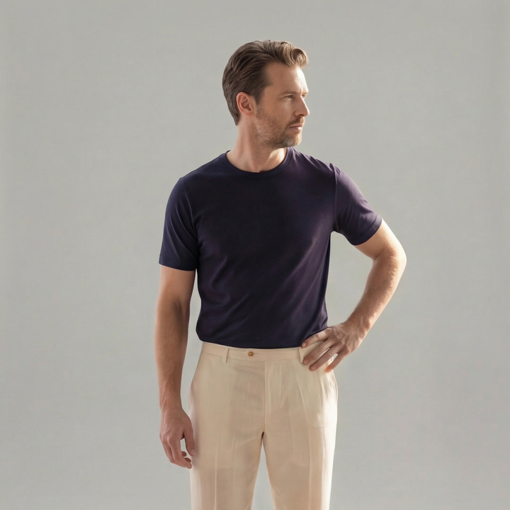 Cezary | Lniane Spodnie Summer Tailored