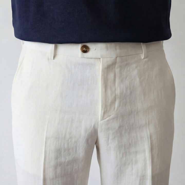 Cezary | Lniane Spodnie Summer Tailored