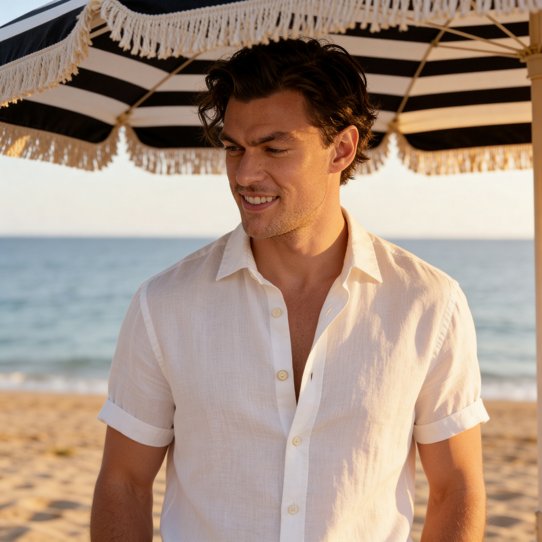 Mikołaj | Koszula Resort Breeze Linen