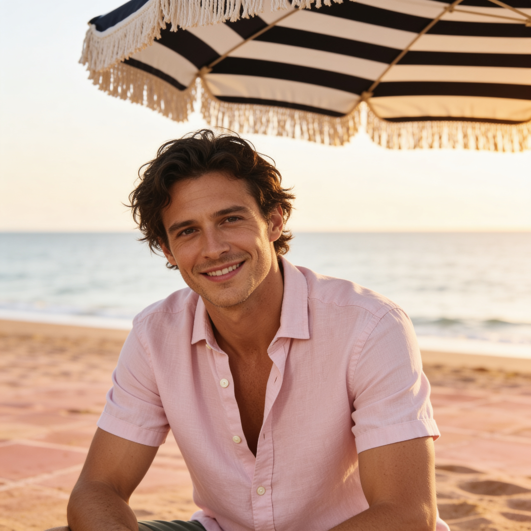 Mikołaj | Koszula Resort Breeze Linen