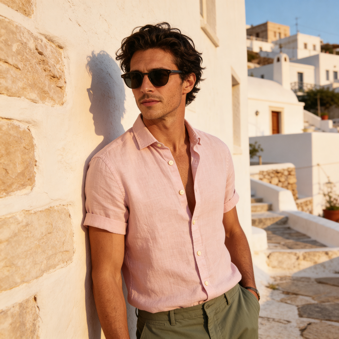 Mikołaj | Koszula Resort Breeze Linen
