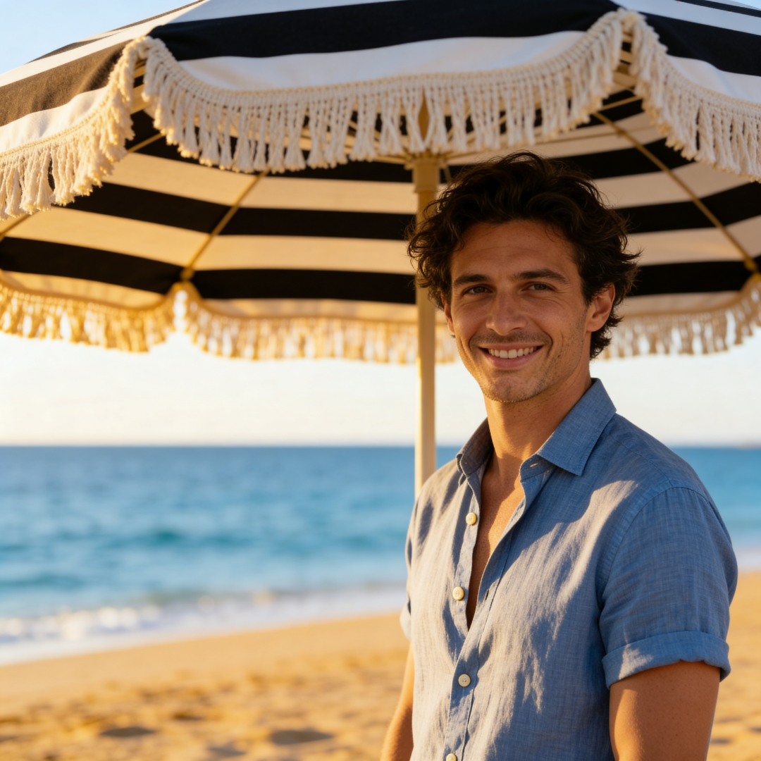 Mikołaj | Koszula Resort Breeze Linen