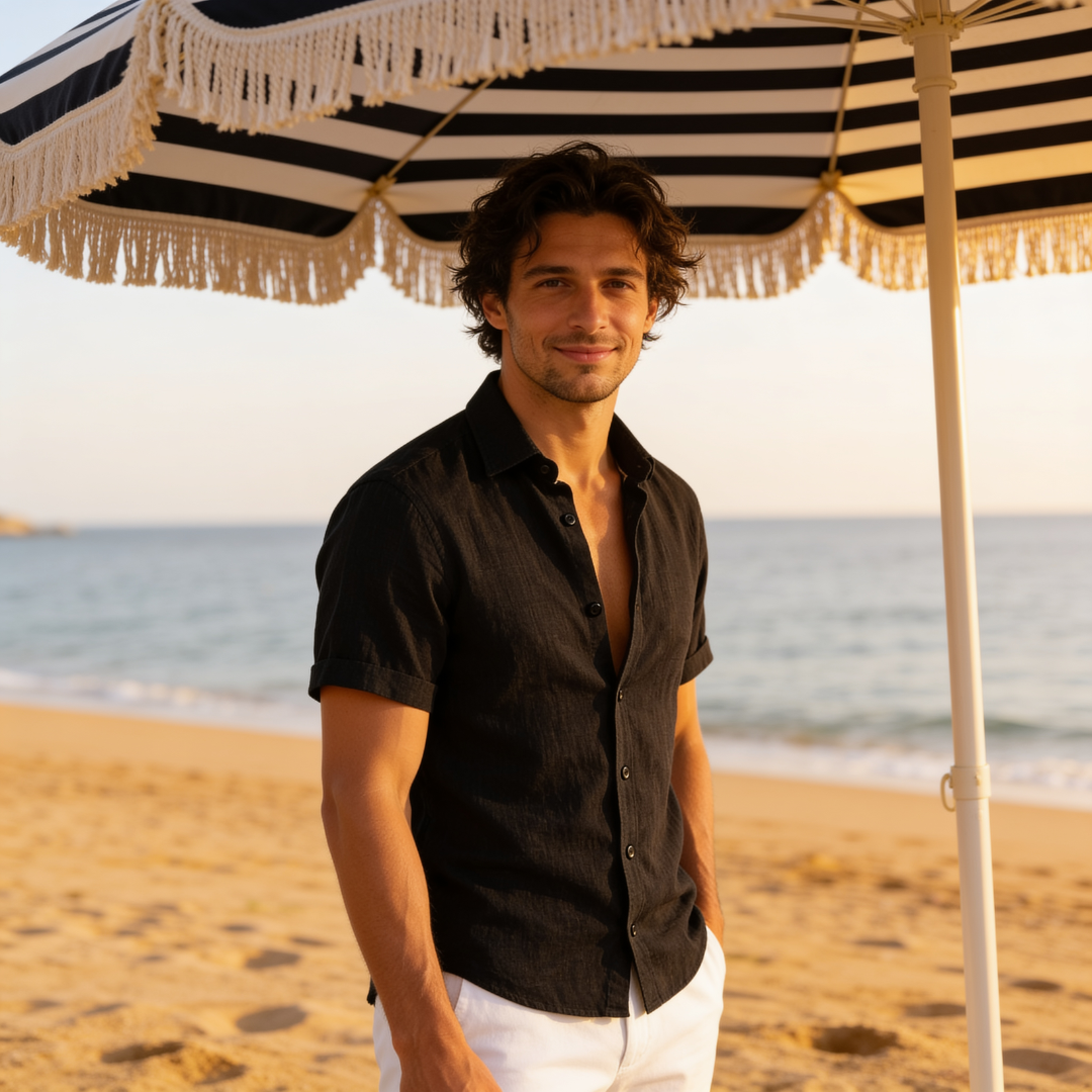 Mikołaj | Koszula Resort Breeze Linen