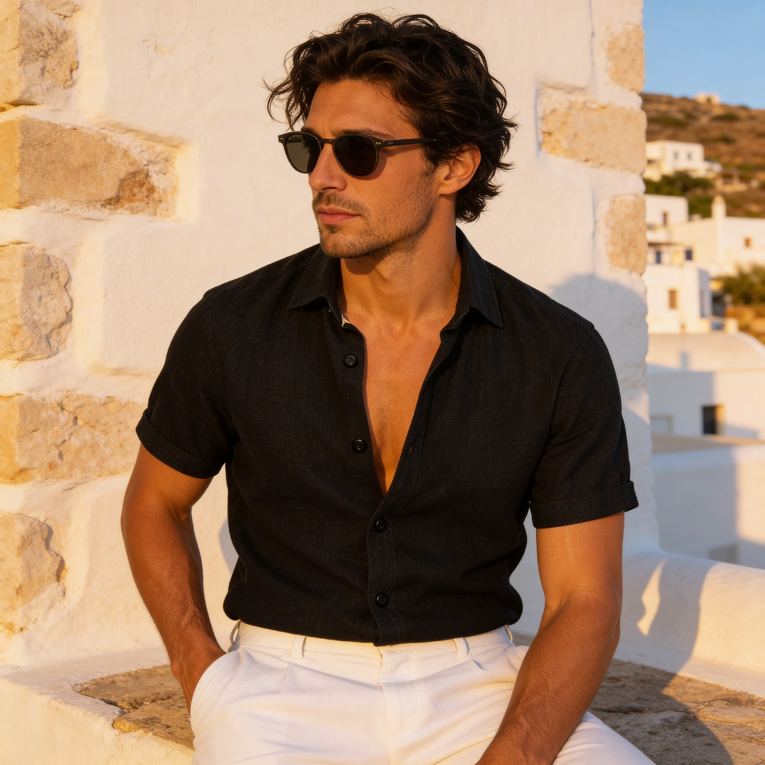 Mikołaj | Koszula Resort Breeze Linen
