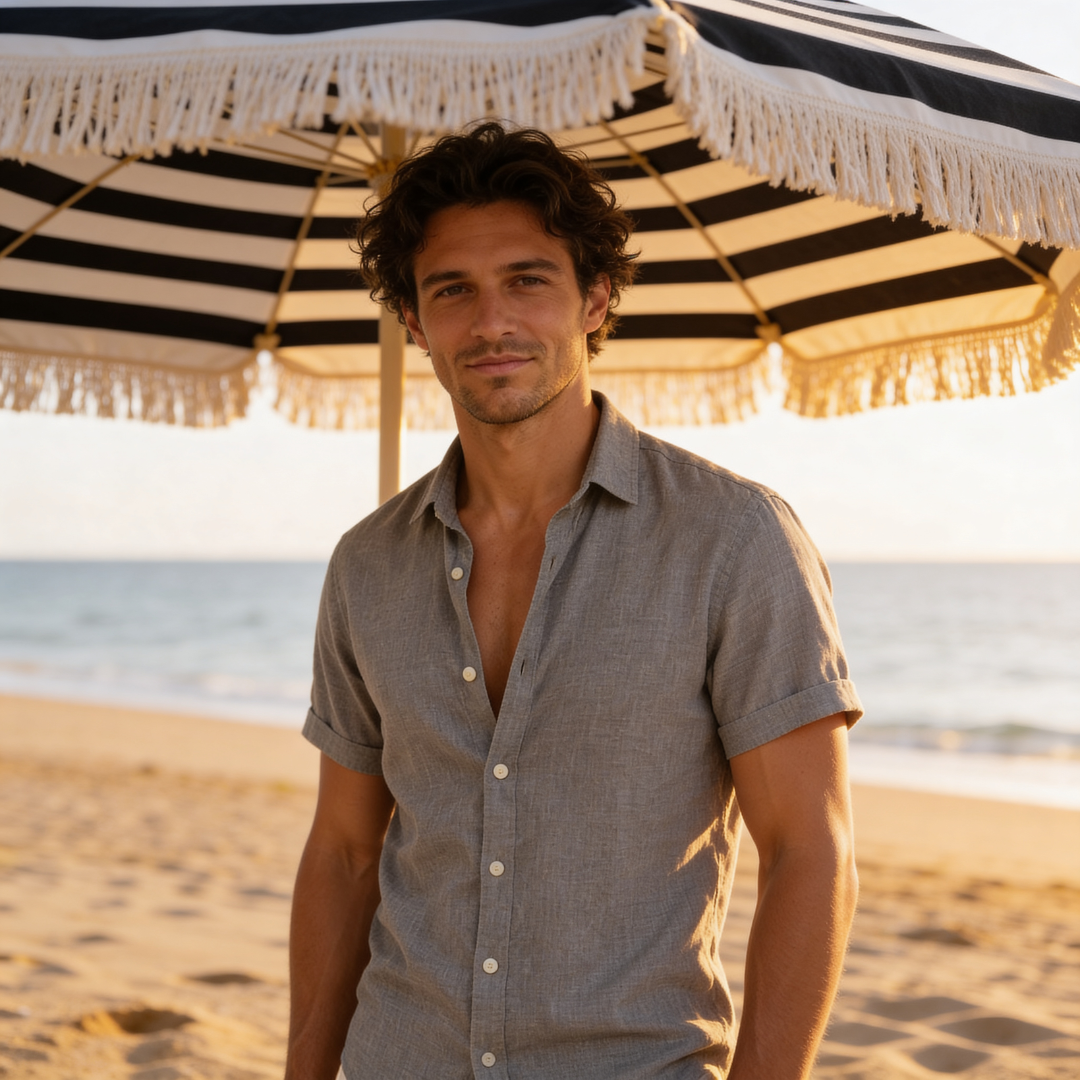 Mikołaj | Koszula Resort Breeze Linen