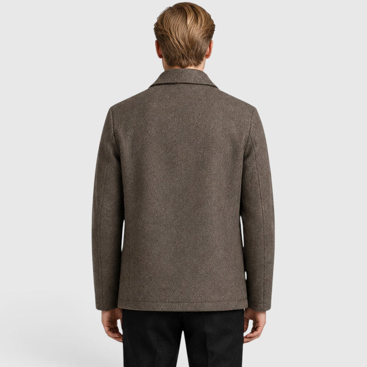Miłosz | Elegancka Kurtka Męska Wełniana