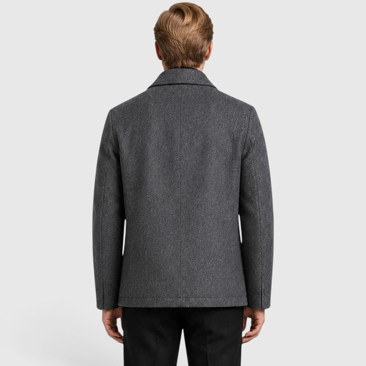 Miłosz | Elegancka Kurtka Męska Wełniana