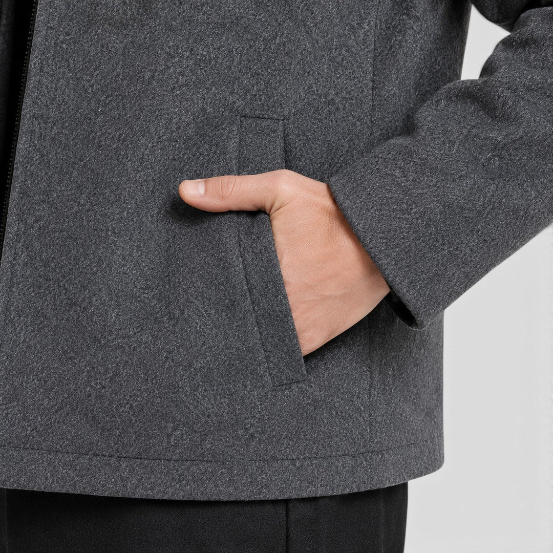 Miłosz | Elegancka Kurtka Męska Wełniana