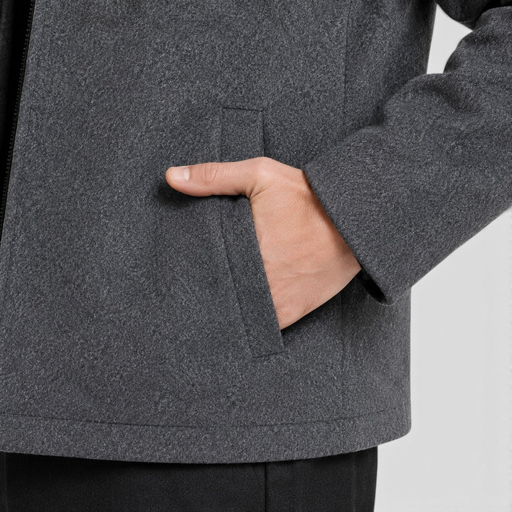 Miłosz | Elegancka Kurtka Męska Wełniana