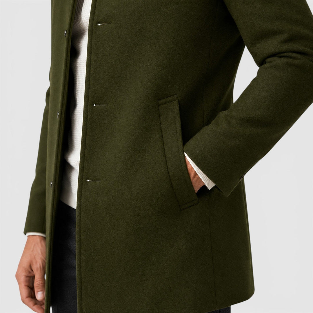 Rafał | Elegancki Płaszcz Męski Slim Fit