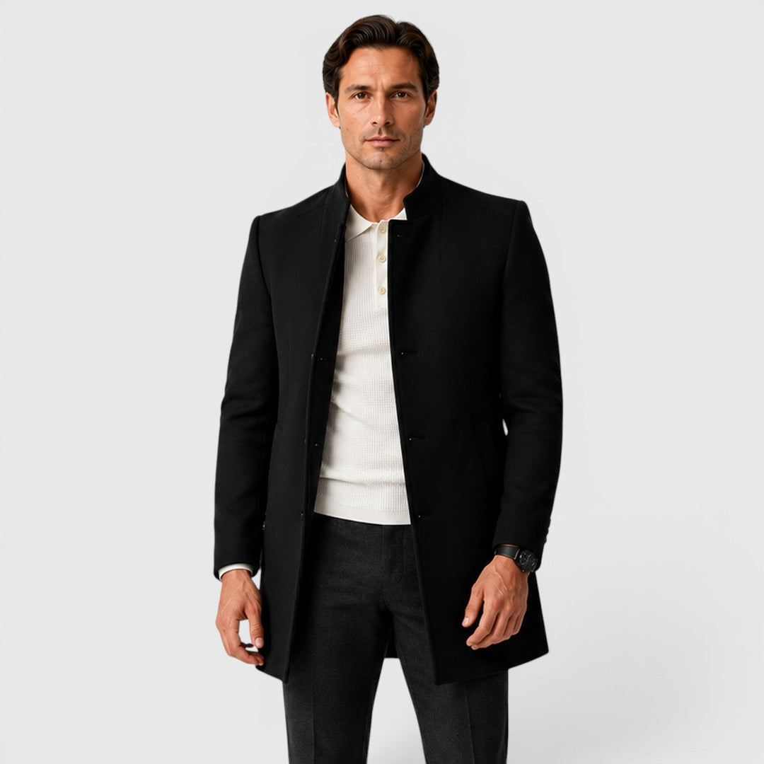 Rafał | Elegancki Płaszcz Męski Slim Fit