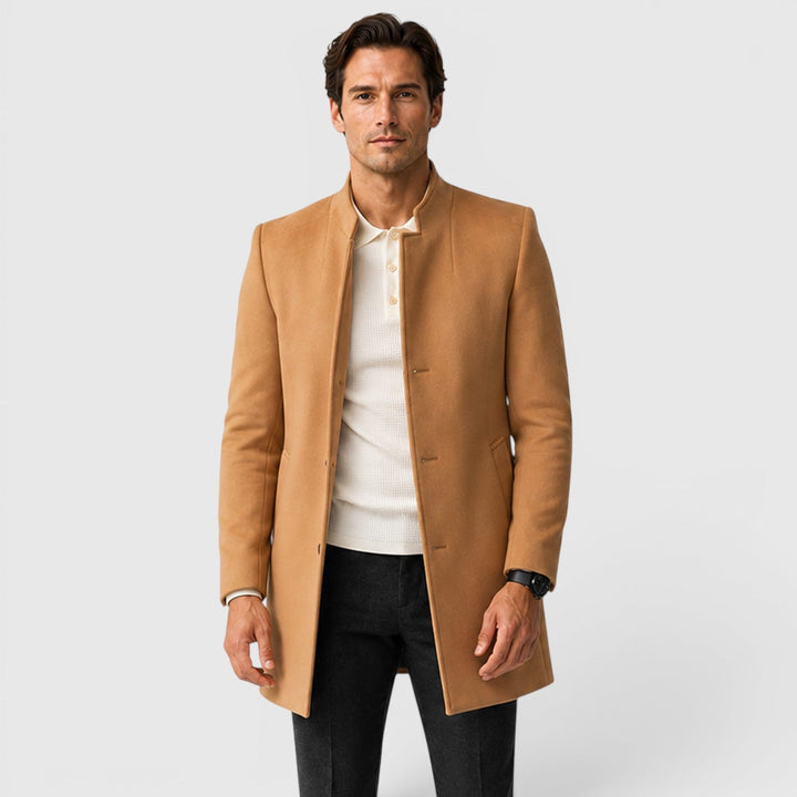 Rafał | Elegancki Płaszcz Męski Slim Fit