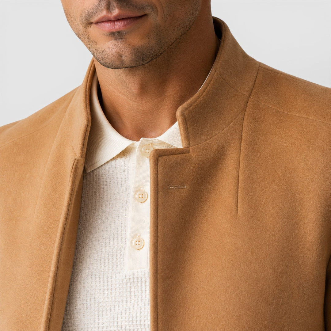Rafał | Elegancki Płaszcz Męski Slim Fit