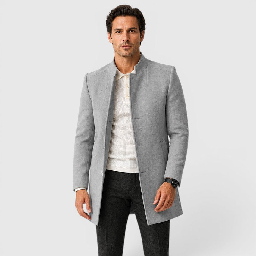Rafał | Elegancki Płaszcz Męski Slim Fit