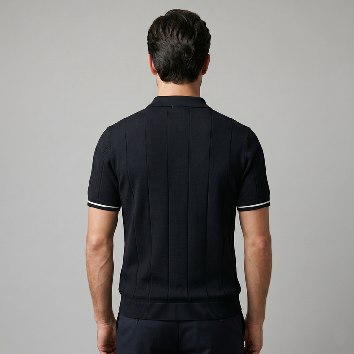 Adrian | Polo Premium Zip Elegance