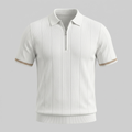 Adrian | Polo Premium Zip Elegance