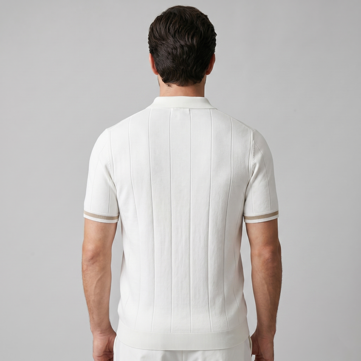 Adrian | Polo Premium Zip Elegance