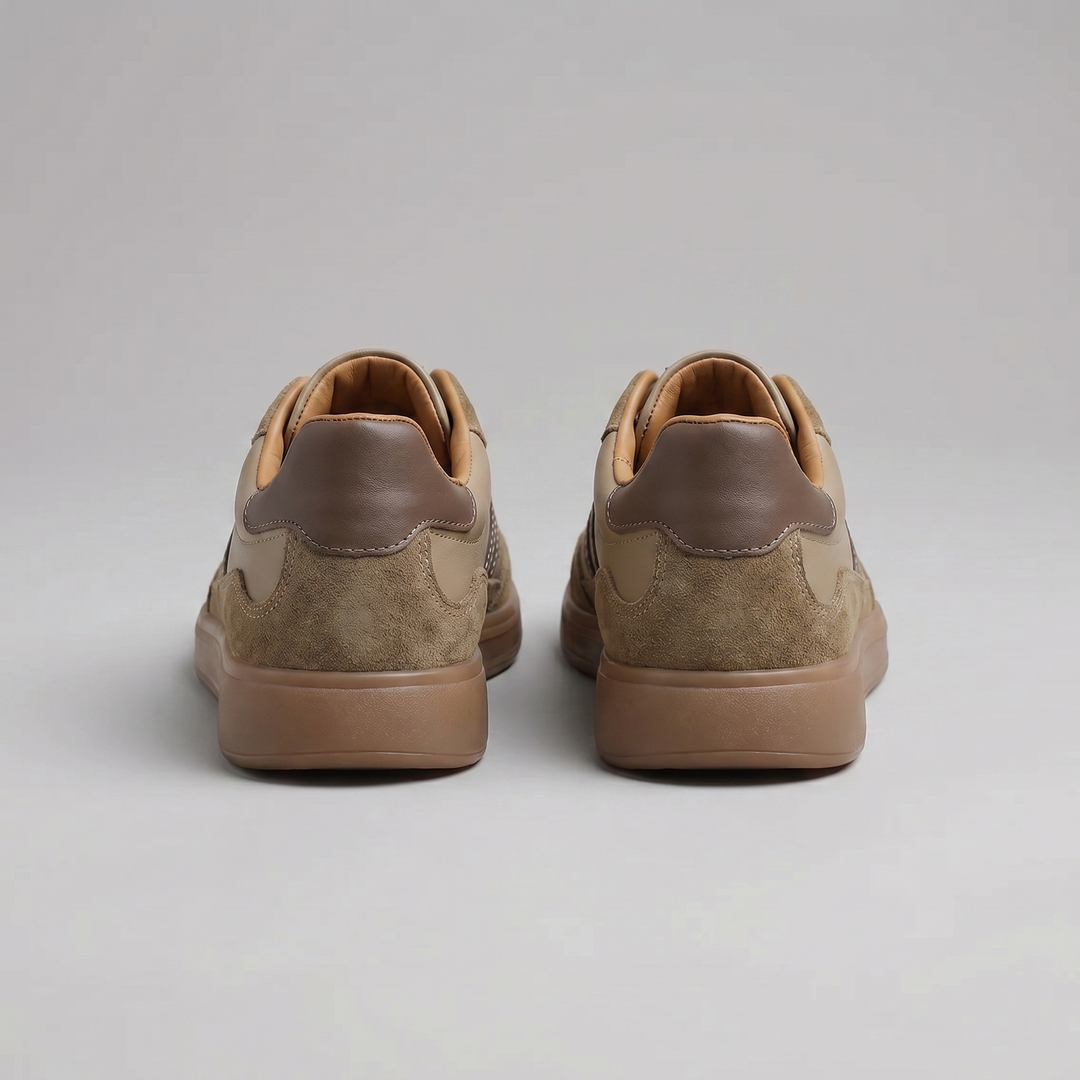 Filip | Skórzane Sneakersy Retro Urban
