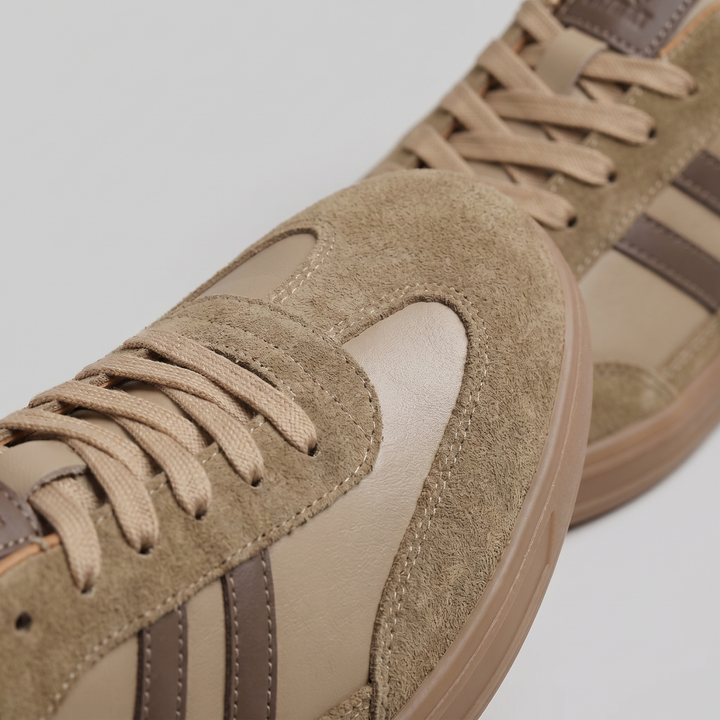Filip | Skórzane Sneakersy Retro Urban