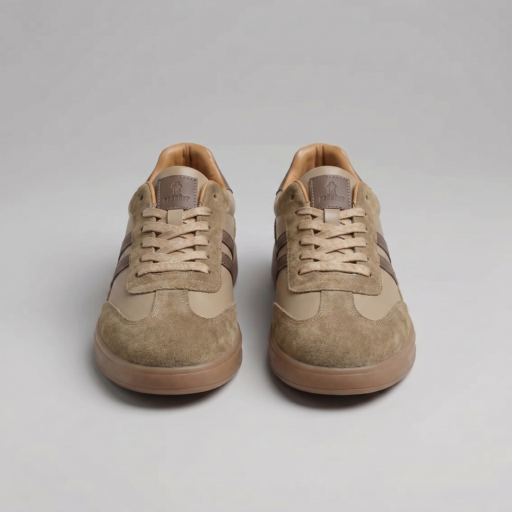 Filip | Skórzane Sneakersy Retro Urban