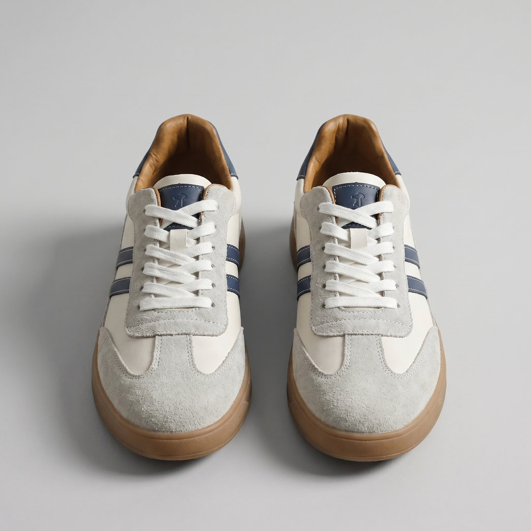 Filip | Skórzane Sneakersy Retro Urban
