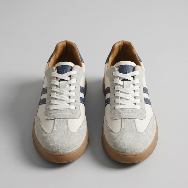 Filip | Skórzane Sneakersy Retro Urban