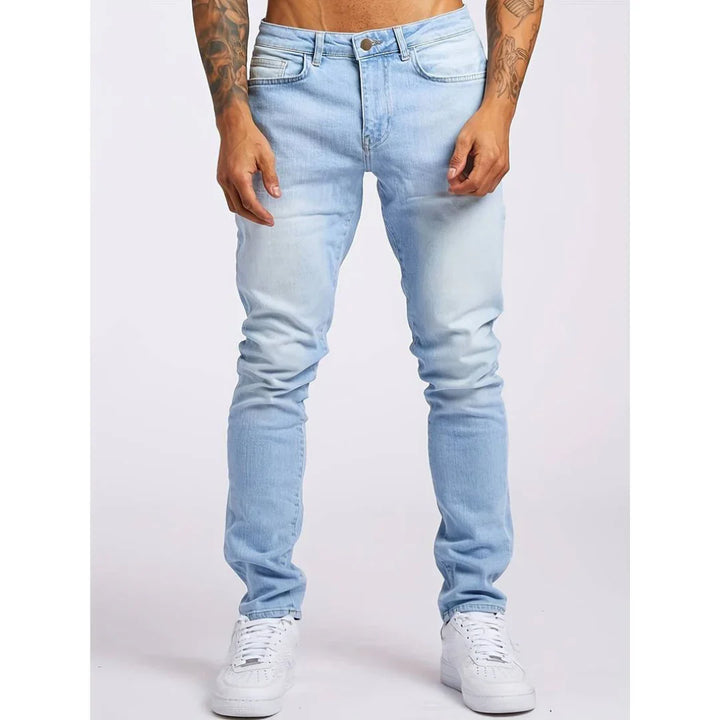 Szymon czarne jeansy slim fit