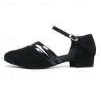 Buty taneczne damskie z paskiem