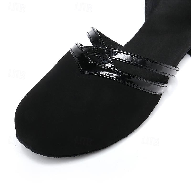 Buty taneczne damskie z paskiem