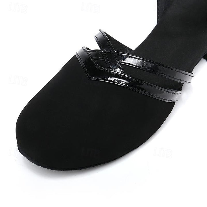 Buty taneczne damskie z paskiem