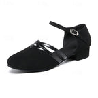 Buty taneczne damskie z paskiem