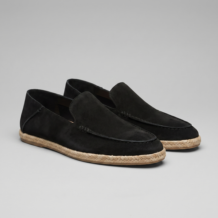 Mikołaj | Zamszowe Espadryle Męskie Casual