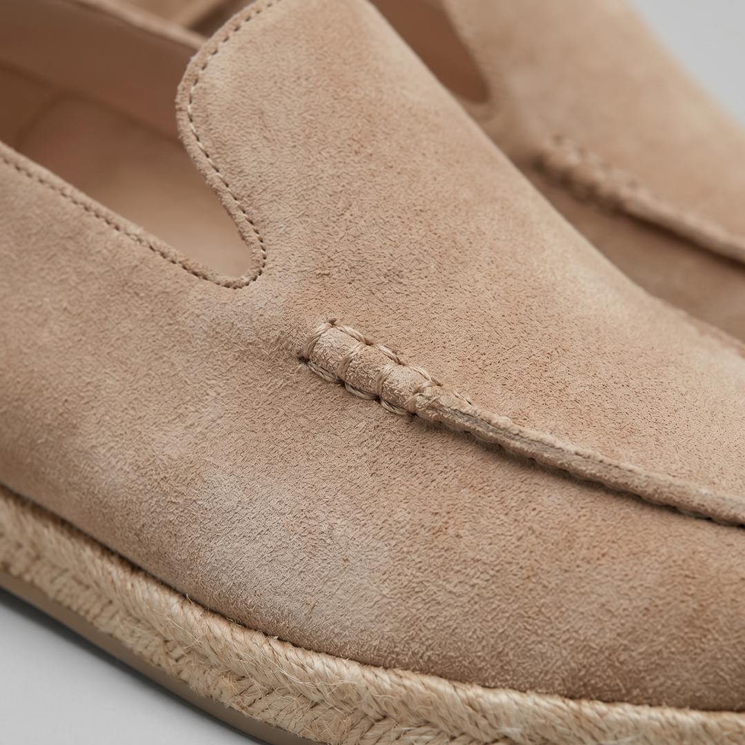 Mikołaj | Zamszowe Espadryle Męskie Casual