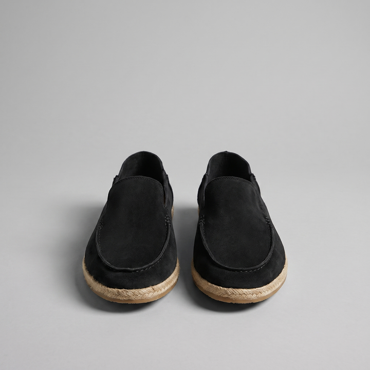 Mikołaj | Zamszowe Espadryle Męskie Casual