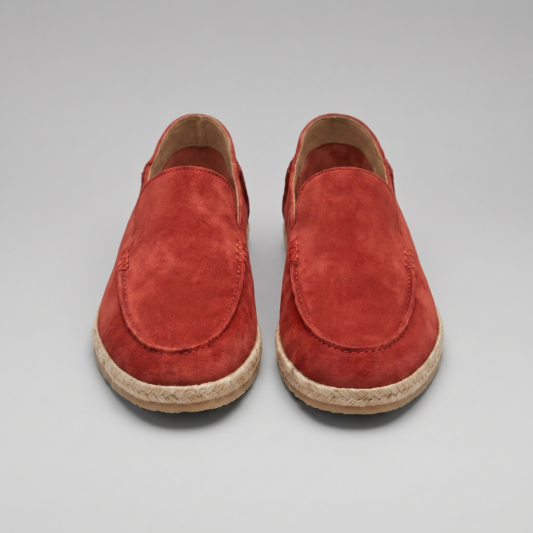 Mikołaj | Zamszowe Espadryle Męskie Casual