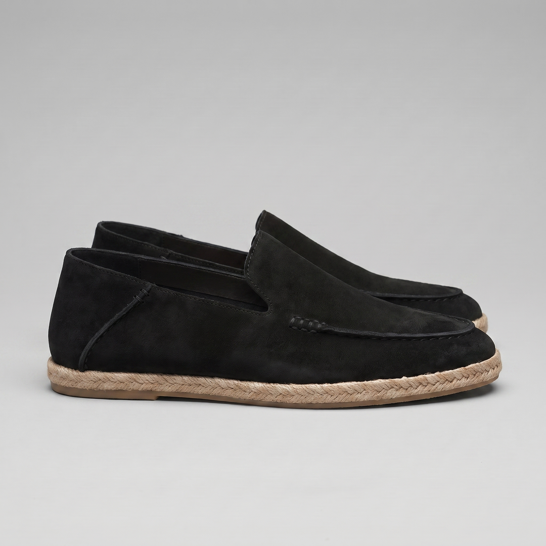 Mikołaj | Zamszowe Espadryle Męskie Casual