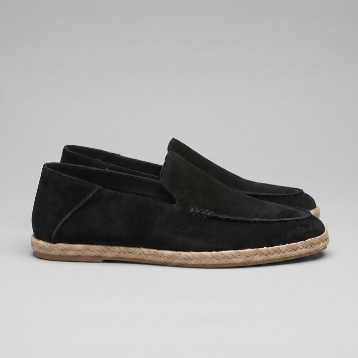 Mikołaj | Zamszowe Espadryle Męskie Casual