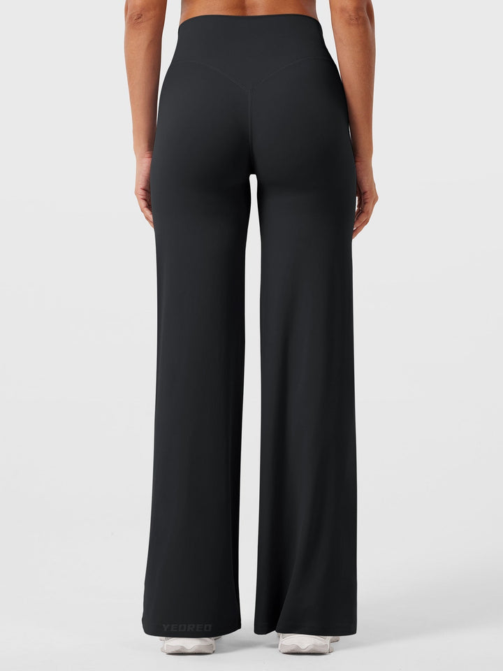 Natasza | Damskie spodnie yoga wide leg